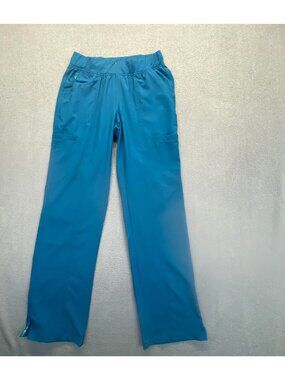 Med Couture Scrub Pants Women's Lace up  Size  ST.  Green  Cargo Pocket